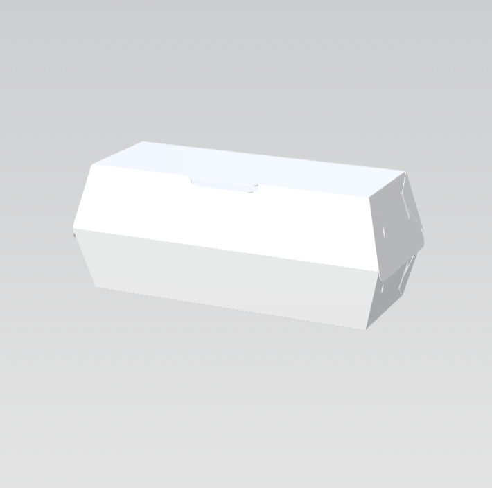 Fast Food Burger Box